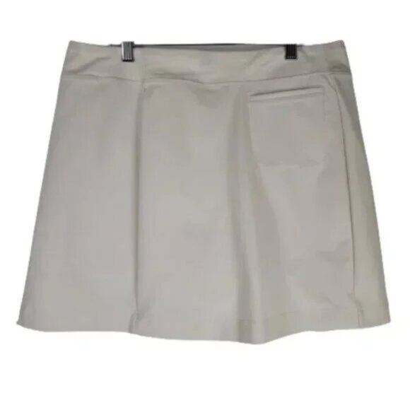 Lady Hagen Cream Golf Pull On Skirt Skort - Picture 1 of 9